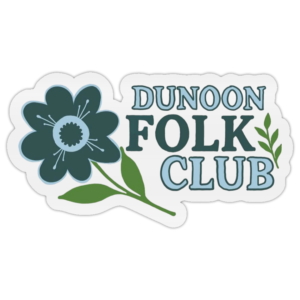 Dunoon Folk Club - Vinyl Sticker